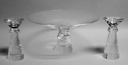 Stardust 14" Pedestal Bowl