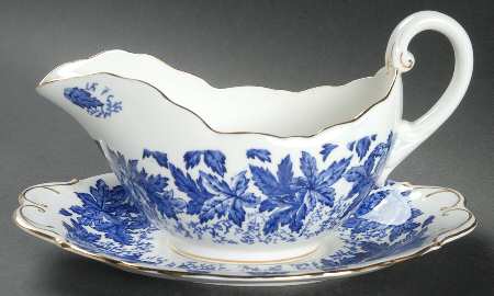4891-A Gravy Boat & Underplate by Coalport