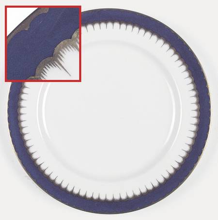6143 Cobalt Blue Dinner Plate
