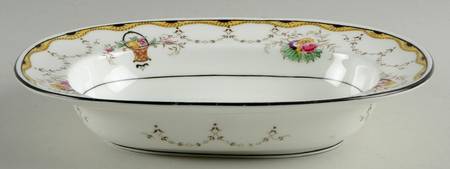 8475-T 9" Oval Vegetable Bowl