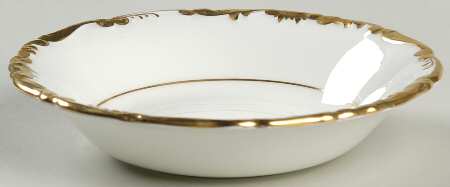 Admiral White and Gold Fruit/Dessert (Sauce) Bowl