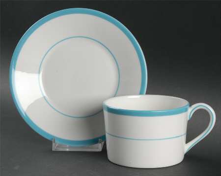 Amalfi Flat Cup & Saucer Set by Coalport