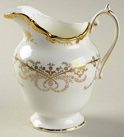 Anniversary White Creamer