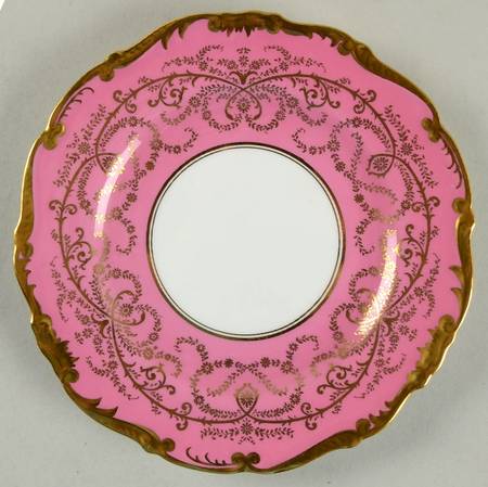 Anniversary Pink Salad Plate