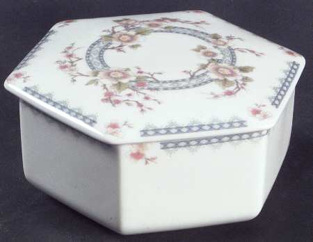 April Hexagonal Box & Lid