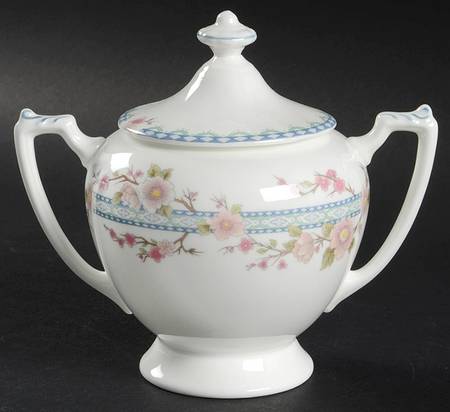 April Sugar Bowl & Lid
