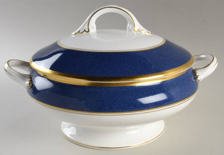 Athlone Blue Tureen &  Lid