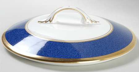 Athlone Blue Lid for Round Vegetable
