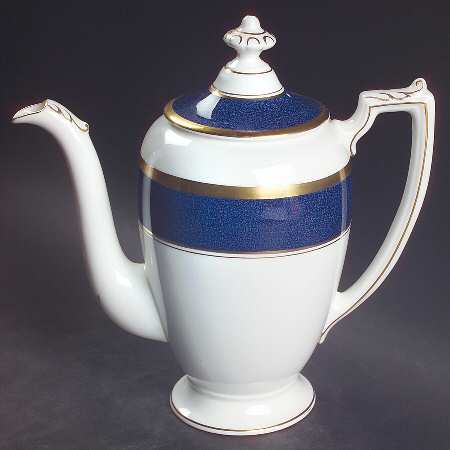 Athlone Blue Coffee Pot & Lid