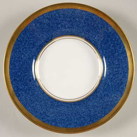 Athlone Blue Saucer for Flat Demitasse Cup