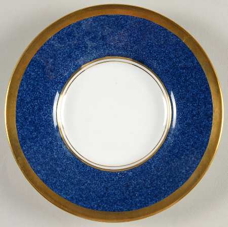 Athlone Blue Saucer for Flat Demitasse Cup