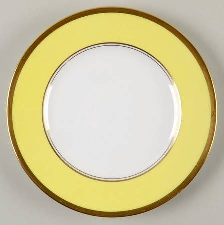 Athlone Yellow Salad Plate