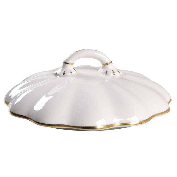Aurora Lid for Round Vegetable by Coalport