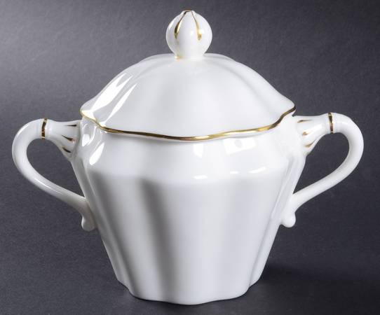 Aurora Sugar Bowl & Lid by Coalport