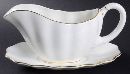 Aurora Gravy Boat & Underplate by Coalport