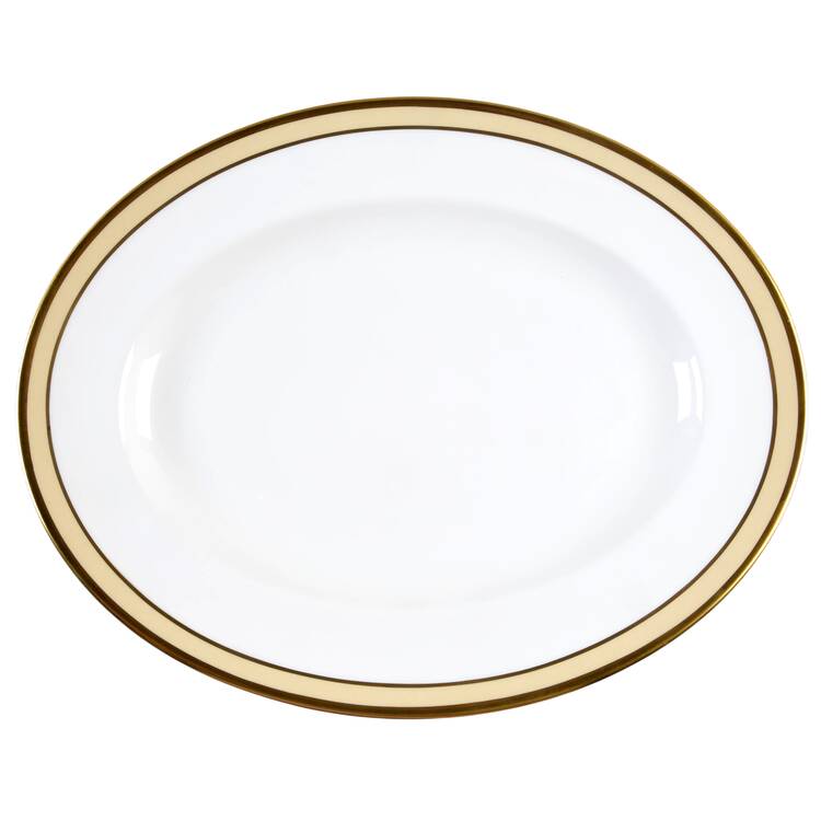 Aura 14" Oval Serving Platter