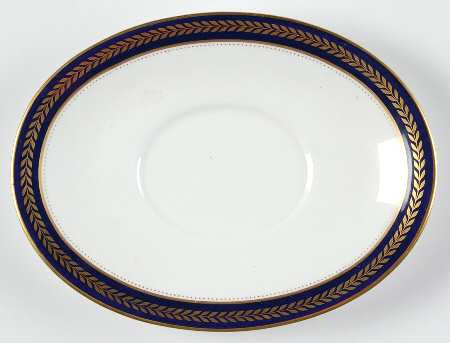 Blue Wheat Underplate for Gravy Boat