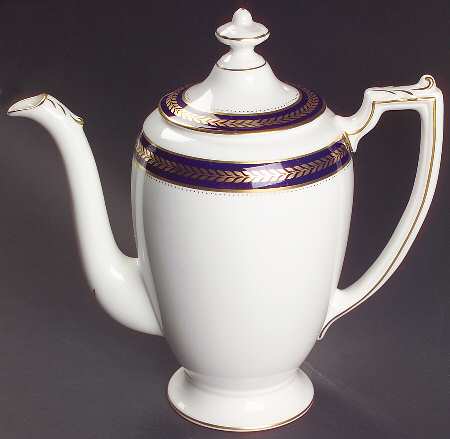 Blue Wheat Coffee Pot & Lid