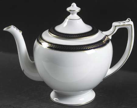Blue Wheat Teapot & Lid by Coalport