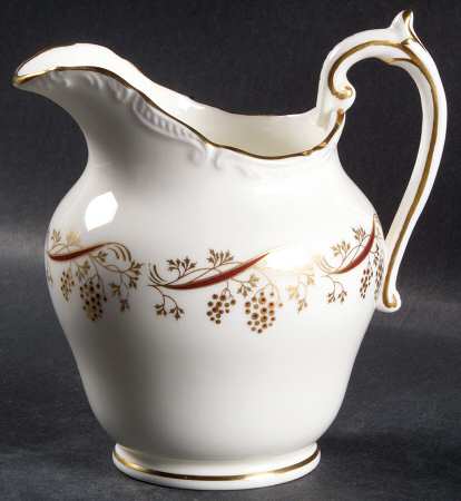 Burgundy Creamer by Coalport