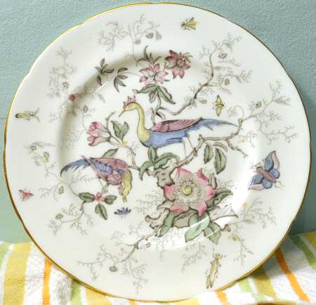 Cairo Multicolor On White (Not Raised) Bread & Butter Plate