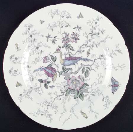 Cairo Multicolor On White (Not Raised) 12" Chop Plate (Round Platter)