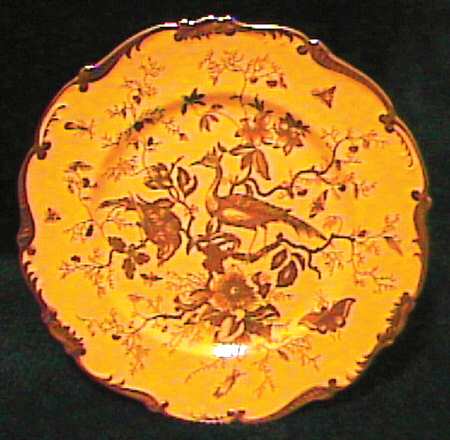 Cairo Gold On Yellow by Coalport