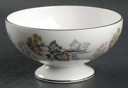 Camelot Cranberry Bowl by Coalport