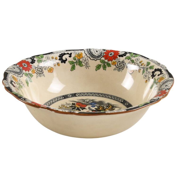 Canton (Cream) 9" Round Vegetable Bowl