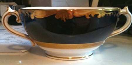 Cellini Footed Cream Soup Bowl by Coalport