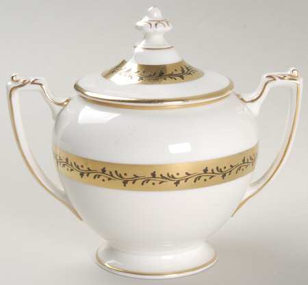 Citation Sugar Bowl & Lid by Coalport