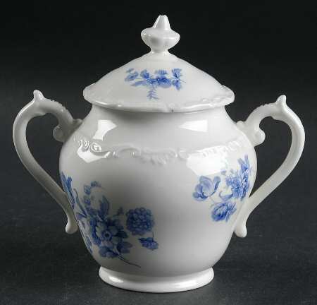 Divinity Blue Sugar Bowl & Lid