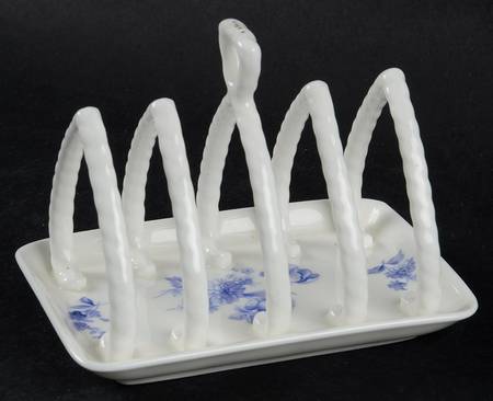 Divinity Blue 4 Slice Toast Server