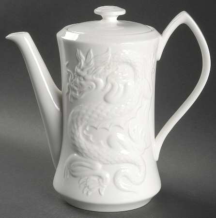 Dragon Coffee Pot & Lid