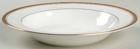 Elite Gold Rim Soup Bowl