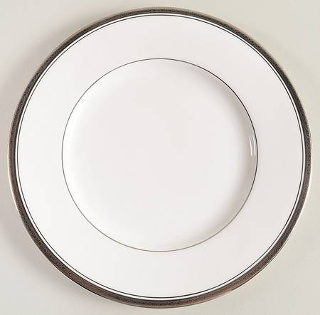 Elite Platinum Luncheon Plate