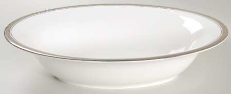 Elite Platinum 9" Oval Vegetable Bowl
