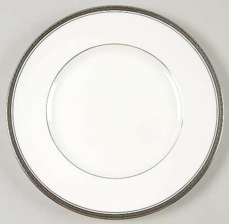 Elite Platinum Salad Plate