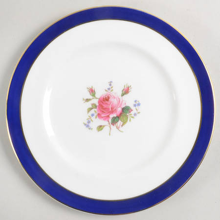 Fairfax Cobalt Blue Dessert/Pie Plate