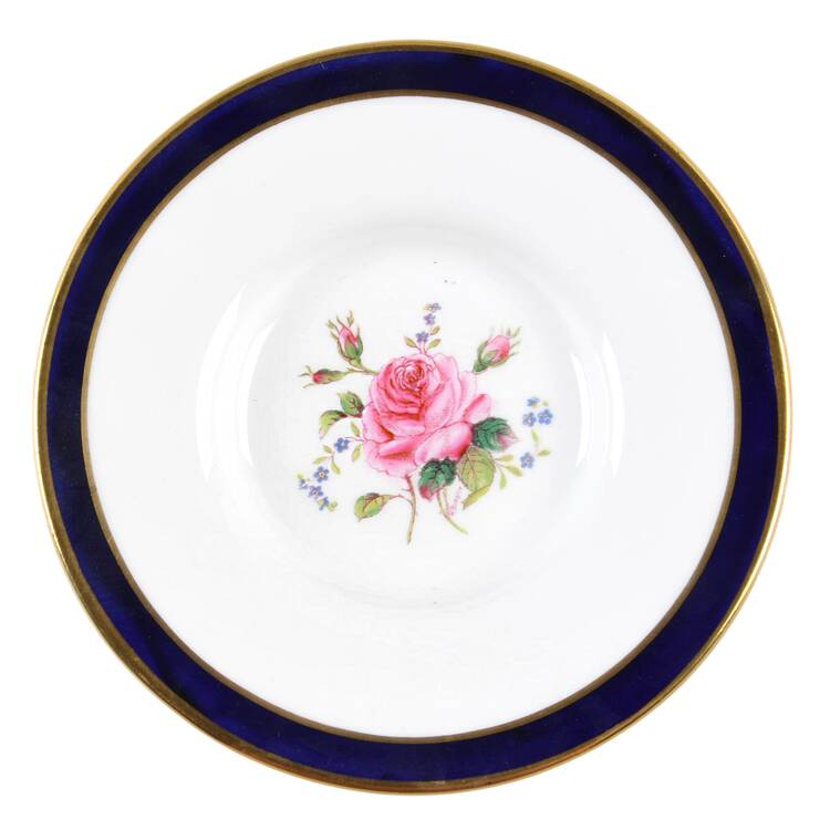 Fairfax Cobalt Blue Saucer for Demitasse Cup