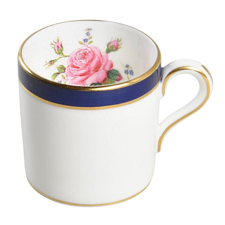 Fairfax Cobalt Blue Flat Demitasse Cup