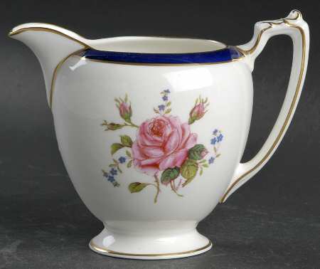 Fairfax Cobalt Blue Creamer by Coalport