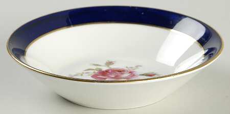 Fairfax Cobalt Blue Fruit/Dessert (Sauce) Bowl by Coalport