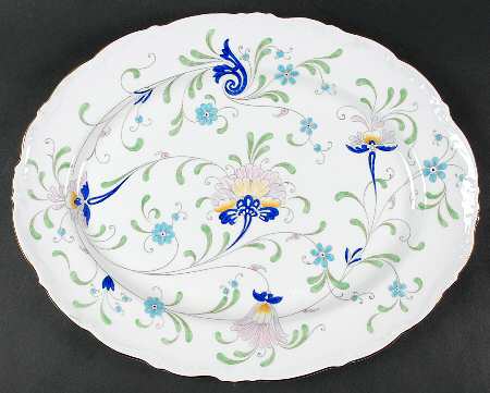 Fanfare Japan 15" Oval Serving Platter