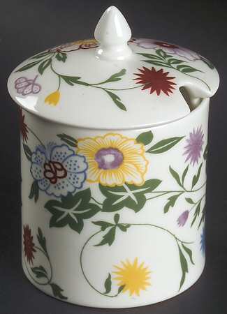 Flourish Jam/Jelly & Lid by Coalport
