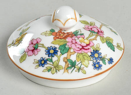 Flower of Tibet Lid for Sugar Bowl by Coalport