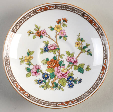 Flower of Tibet Saucer by Coalport
