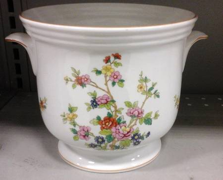 Flower of Tibet 6" Cachepot by Coalport