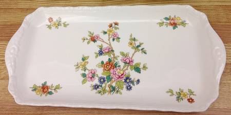 Flower of Tibet Large Sandwich Tray by Coalport