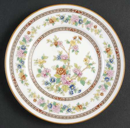 Flower of Tibet Bread & Butter Plate by Coalport